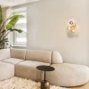 Sale Straluma Gouden wandlamp met smoke en amber glas
