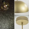 grote_design_hanglamp_koe_2.webp Online Straluma Grote design hanglamp koepel mat goud met zwart 90 cm