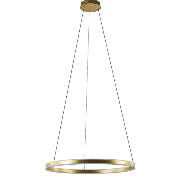 New Straluma Grote design hanglamp LED gouden ring