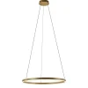 New Straluma Grote design hanglamp LED gouden ring