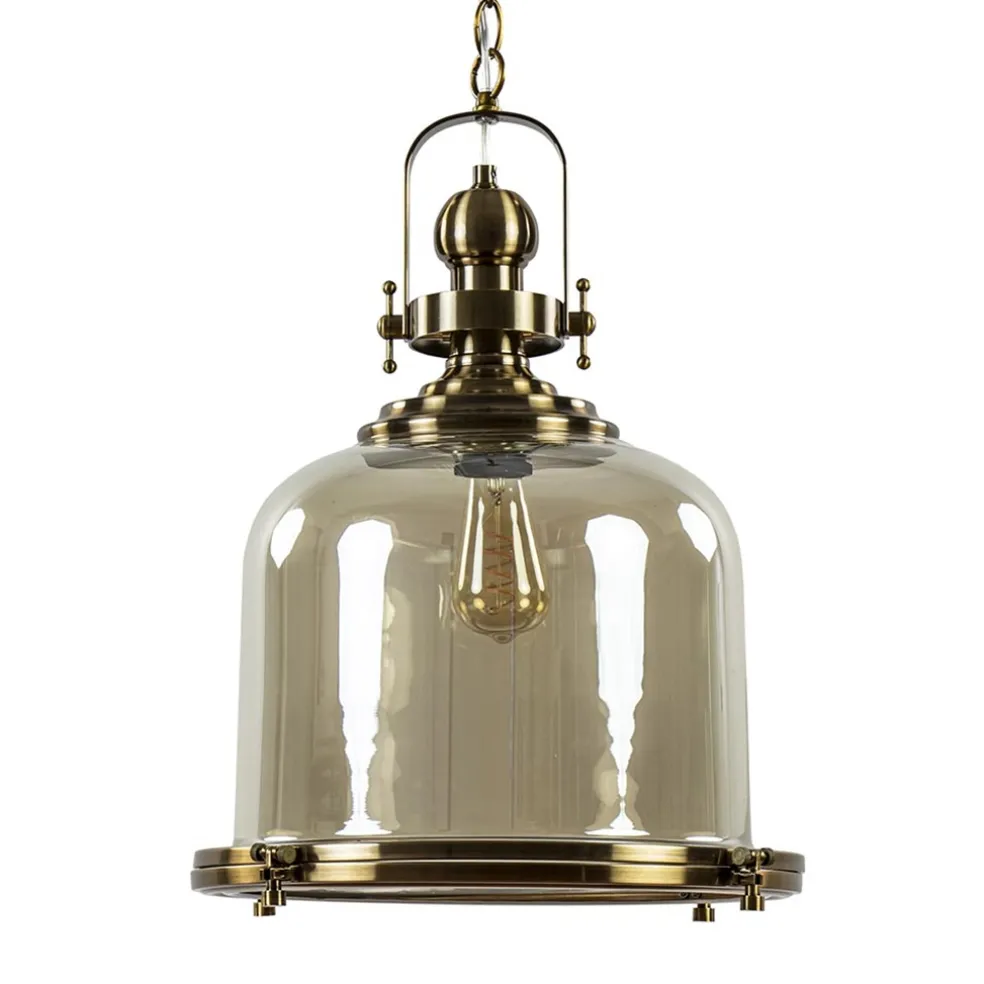 grote_hanglamp_brons_met__0.webp Store Straluma Grote hanglamp brons met amber glas
