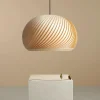 Store Straluma Grote hanglamp hout naturel rond 60 cm