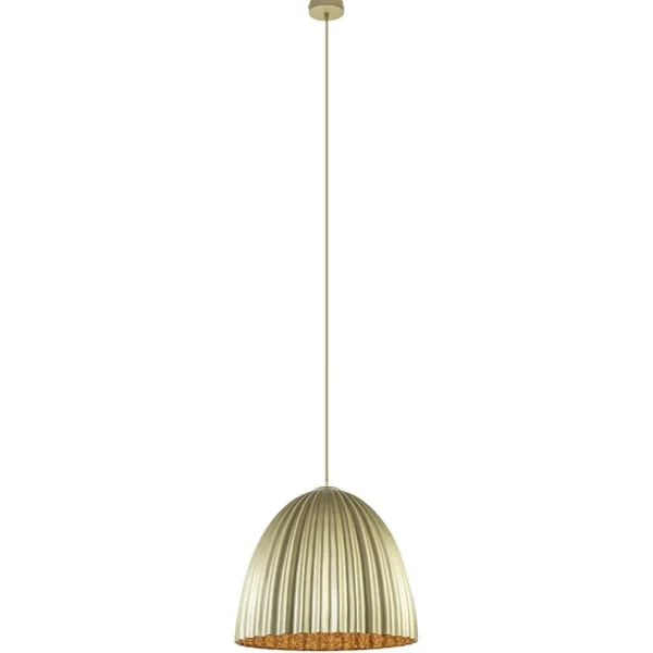 grote_hanglamp_mat_goud_m_1.webp Flash Sale Straluma Grote hanglamp mat goud met relief 50 cm