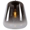 grote_hanglamp_smoke_glaz_2.webp Sale Straluma Grote hanglamp smoke glazen kap met zwart