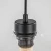 Fashion Straluma Grote hanglamp zwart 11- lichts multipendel helder glas