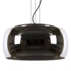 grote_hanglamp_zwart_met__0.webp Online Straluma Grote hanglamp zwart met smoke glazen kap