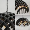 Outlet Straluma Grote koepel hanglamp Dome mat zwart metaal