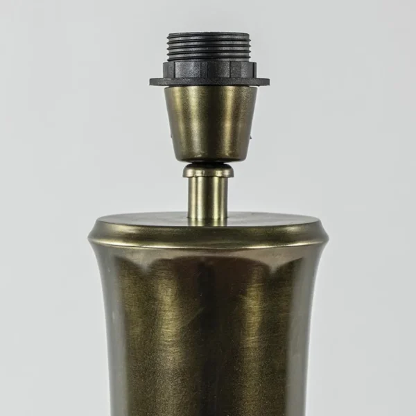 grote_lampvoet_jeff_antie_2.webp Best Straluma Grote lampvoet Jeff antiek brons exclusief kap
