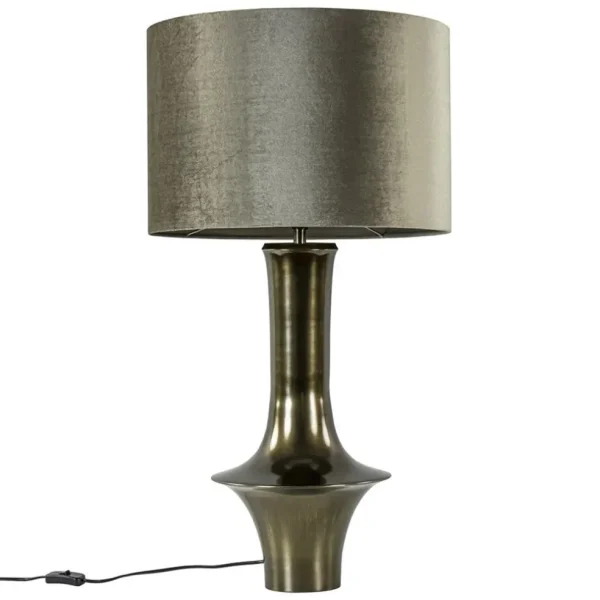 grote_lampvoet_jeff_antie_3.webp Best Straluma Grote lampvoet Jeff antiek brons exclusief kap