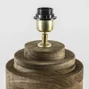 grote_landelijke_lampvoet_1.webp Shop Straluma Grote landelijke lampvoet Pasco donker hout excl. kap