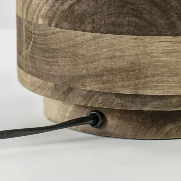 grote_landelijke_lampvoet_2.webp Shop Straluma Grote landelijke lampvoet Pasco donker hout excl. kap