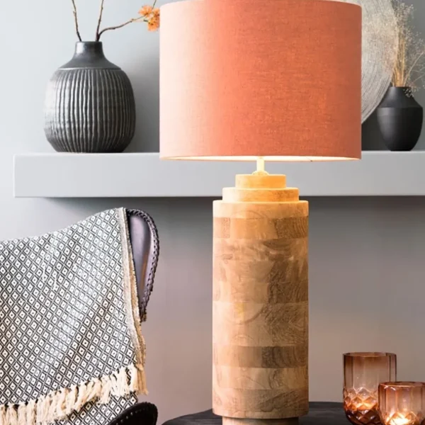 grote_landelijke_lampvoet_4.webp Shop Straluma Grote landelijke lampvoet Pasco donker hout excl. kap