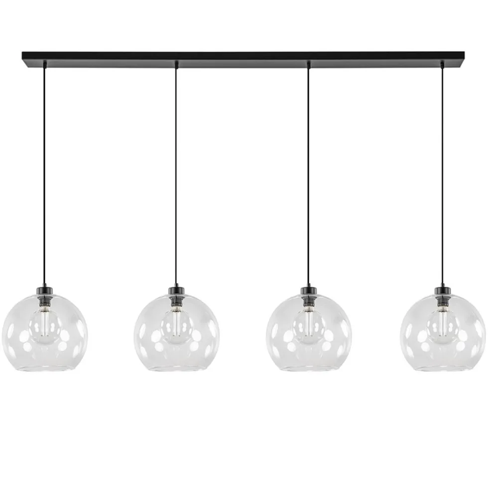 grote_lichts_hanglamp_zwa_0.webp New Straluma Grote 4-lichts hanglamp zwart met helder glazen bollen
