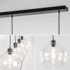 grote_lichts_hanglamp_zwa_2.webp New Straluma Grote 4-lichts hanglamp zwart met helder glazen bollen