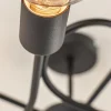 Online Straluma Grote 5-lichts plafondlamp zwart exclusief lichtbronnen