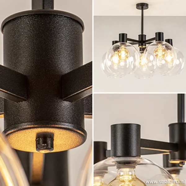 grote_lichts_plafondlamp__2.webp Hot Straluma Grote 5-lichts plafondlamp helder glas