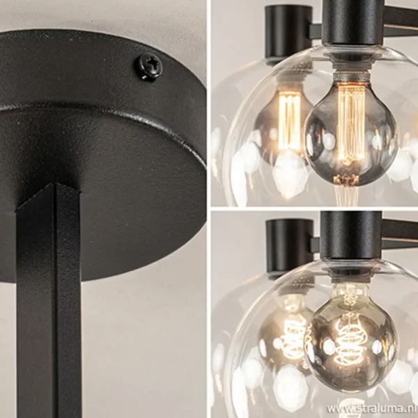 grote_lichts_plafondlamp__3.webp Hot Straluma Grote 5-lichts plafondlamp helder glas