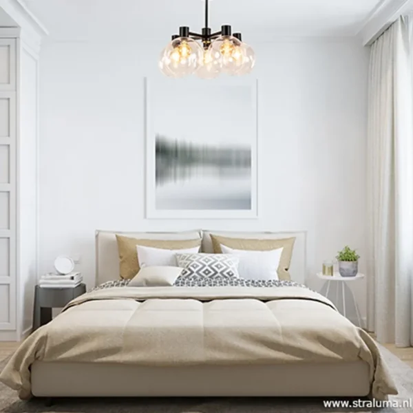 grote_lichts_plafondlamp__4.webp Hot Straluma Grote 5-lichts plafondlamp helder glas
