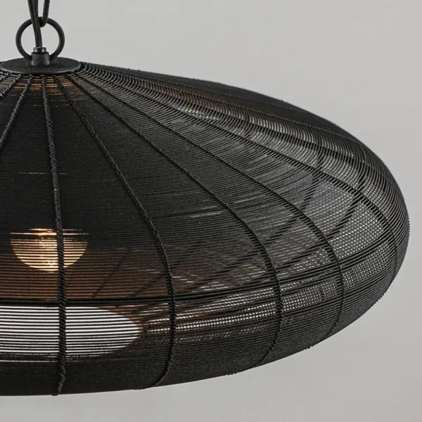 grote_light_and_living_ha_2.webp Outlet Straluma Grote Light and Living hanglamp Bahoto mat zwart