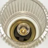 Fashion Straluma Grote Lipa tafellamp batterijen warm licht grijs ribbel glas