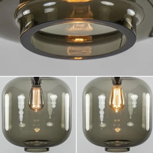 grote_plafondlamp_smoke_g_3.webp Discount Straluma Grote plafondlamp smoke glas met mat zwart