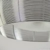 Clearance Straluma Grote plafonnière zilver met chroom 50