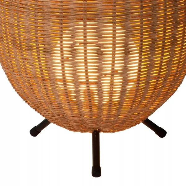 grote_rotan_tafellamp_nat_2.webp New Straluma Grote rotan tafellamp naturel met zwarte pootjes