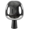 Cheap Straluma Grote tafellamp Amarah zwart met smoke glazen kap