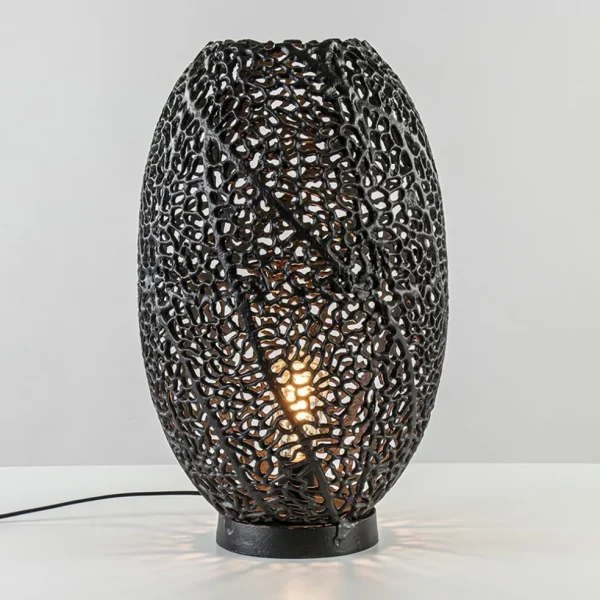 grote_tafellamp_sinula_li_1.webp New Straluma Grote tafellamp Sinula Light and Living mat zwart