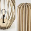 grote_vloerlamp_kegel_nat_2.webp Best Straluma Grote vloerlamp kegel naturel hout met zwart