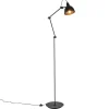grote_vloerlamp_retro_mat_1.webp Flash Sale Straluma Grote vloerlamp retro mat zwart verstelbaar