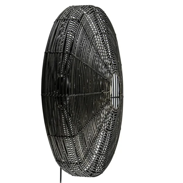 Cheap Straluma Grote wandlamp Mataka donker bruin rotan inclusief snoer