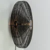 Cheap Straluma Grote wandlamp Mataka donker bruin rotan inclusief snoer