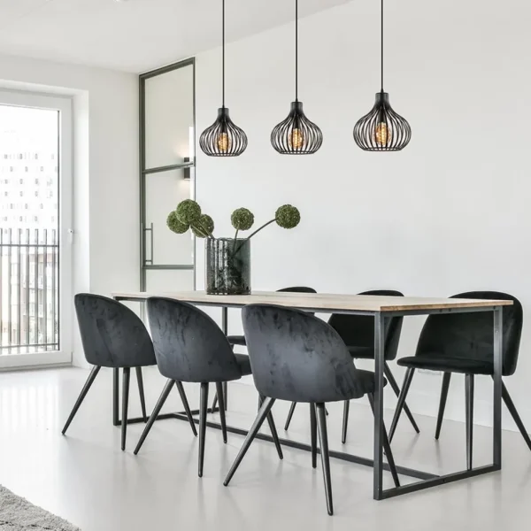 hanglamp_aglio_cm_l_op_ba_4.webp New Straluma Hanglamp Aglio 28cm 3L op balk zwart