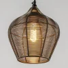 hanglamp_alvaro_lichts_an_2.webp Fashion Straluma Hanglamp Alvaro 5-lichts antiek brons