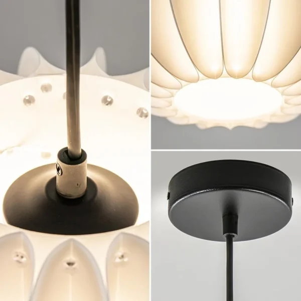 hanglamp_arena_l_cm_zwart_3.webp New Straluma Hanglamp Arena 1L 30cm zwart/kap wit