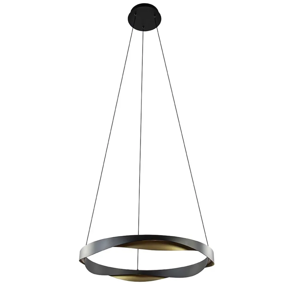 hanglamp_ascoli__rond_zwa_0.webp New Straluma Hanglamp Ascoli 65 rond zwart/matgoud