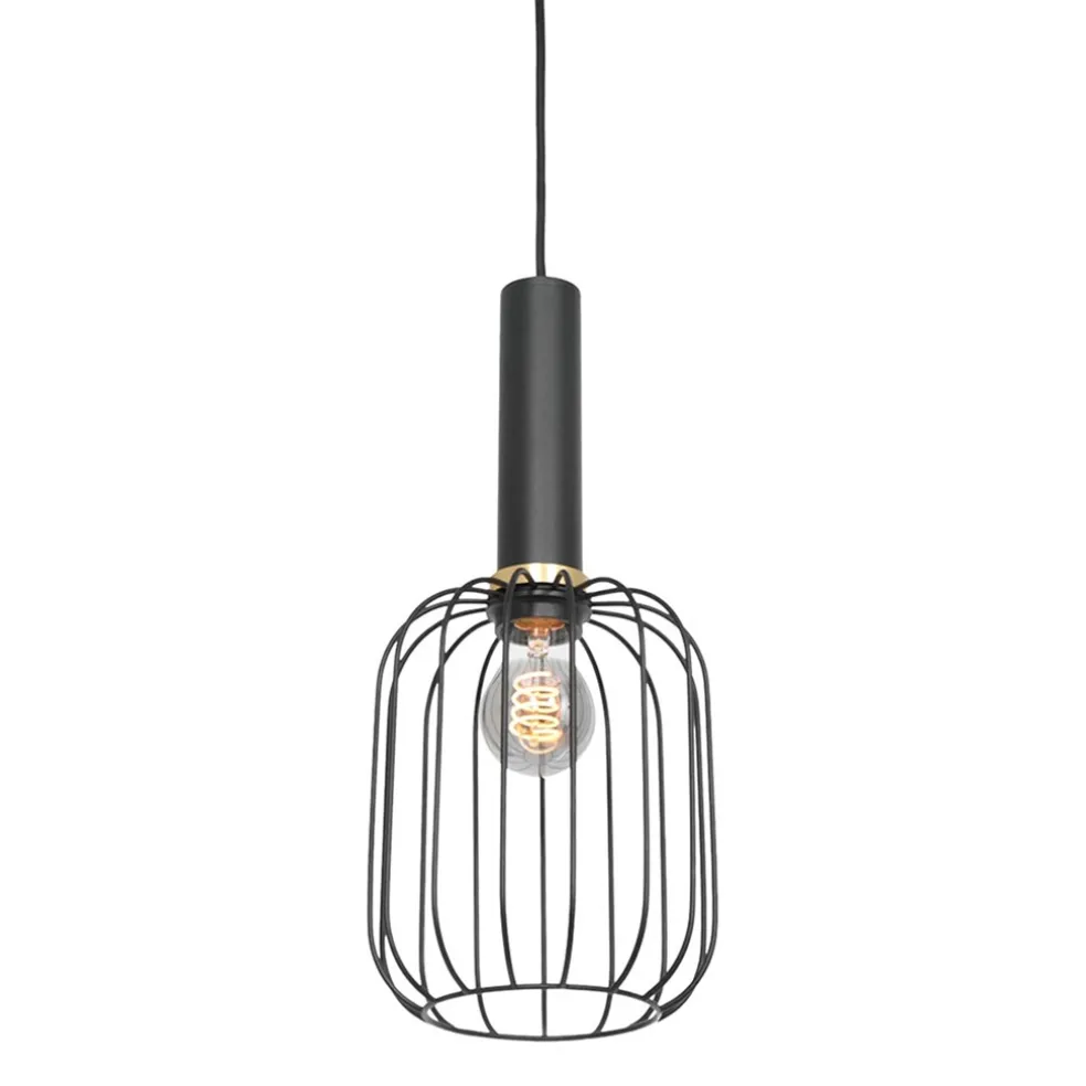 hanglamp_aureole_cilinder_0.webp Cheap Straluma Hanglamp Aureole cilinder smal zwart