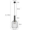 hanglamp_aureole_cilinder_3.webp Cheap Straluma Hanglamp Aureole cilinder smal zwart