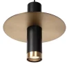 hanglamp_badkamer_zwart_m_0.webp Cheap Straluma Hanglamp badkamer zwart met brons IP44