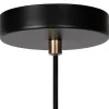hanglamp_badkamer_zwart_m_3.webp Cheap Straluma Hanglamp badkamer zwart met brons IP44