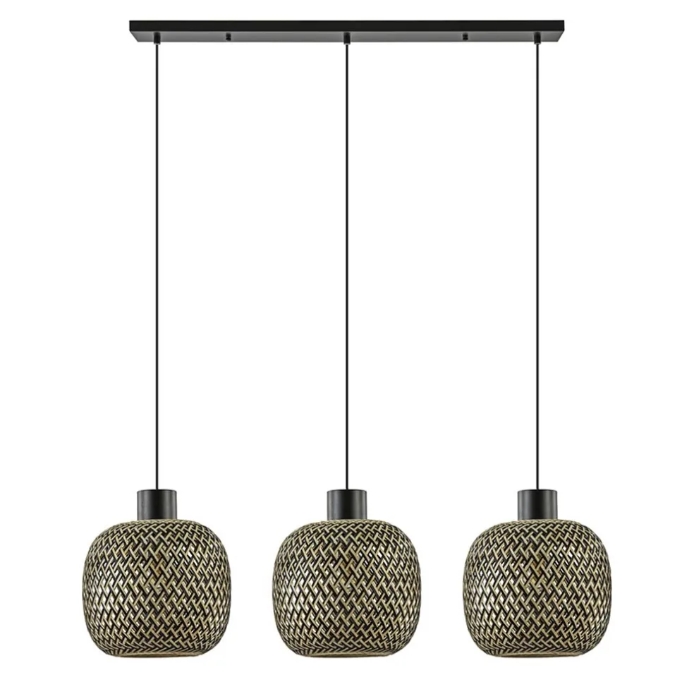 hanglamp_balk_l_zwart__ba_0.webp Online Straluma Hanglamp balk 3L zwart + bamboe