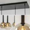 Cheap Straluma Hanglamp Bella Smoke 6L multipendel zwart/glas mix