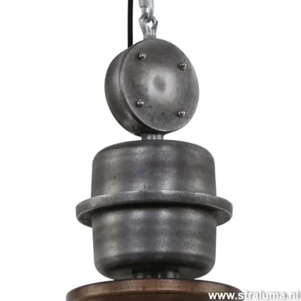 Discount Straluma Hanglamp Bikkel 52cm brons/staal