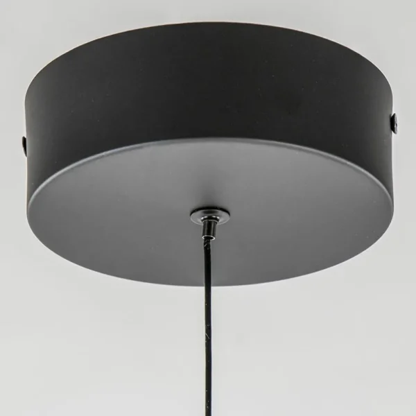 Cheap Straluma Hanglamp Black Egg 1L zwart/helder glas