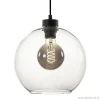hanglamp_bol_helder_glas__1.webp Flash Sale Straluma Hanglamp bol helder glas 25cm