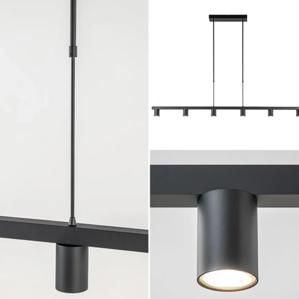 hanglamp_bounce_l_cm_zwar_3.webp Flash Sale Straluma Hanglamp Bounce 6L 160cm zwart