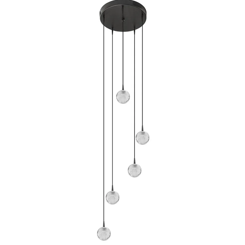 hanglamp_bubbles_l_rond_z_0.webp Shop Straluma Hanglamp Bubbles 5L rond zwart/helder dtw
