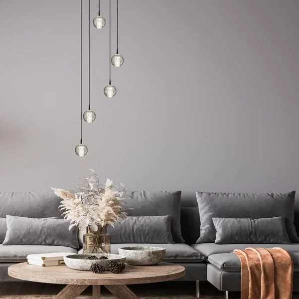hanglamp_bubbles_l_rond_z_4.webp Shop Straluma Hanglamp Bubbles 5L rond zwart/helder dtw