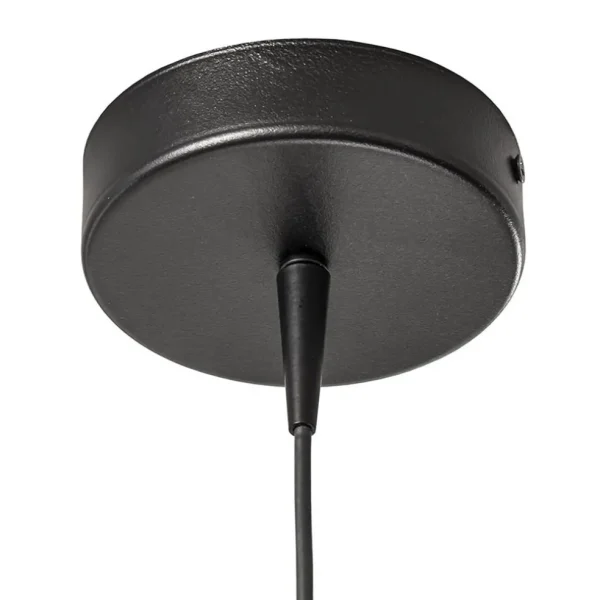 Outlet Straluma Hanglamp Bubbles 1L zwart/helder dtw